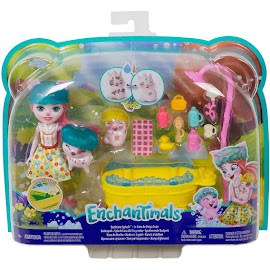 Enchantimals Nisha Harvest Hills Theme Pack Bathtime Splash Figure