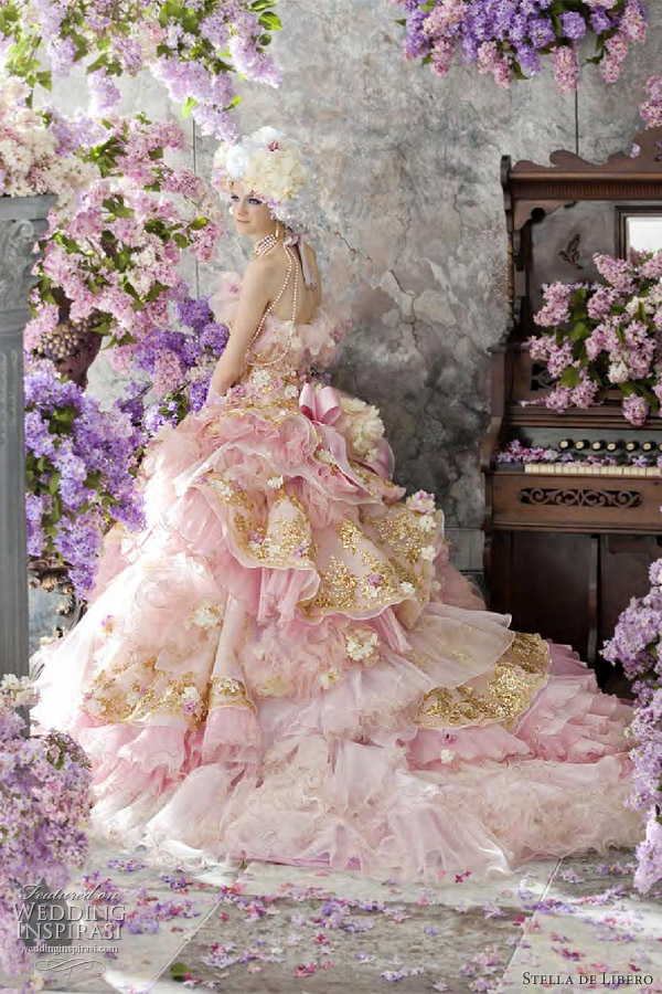 BrideInDream Rococo Wedding Dress, Sweet Bride