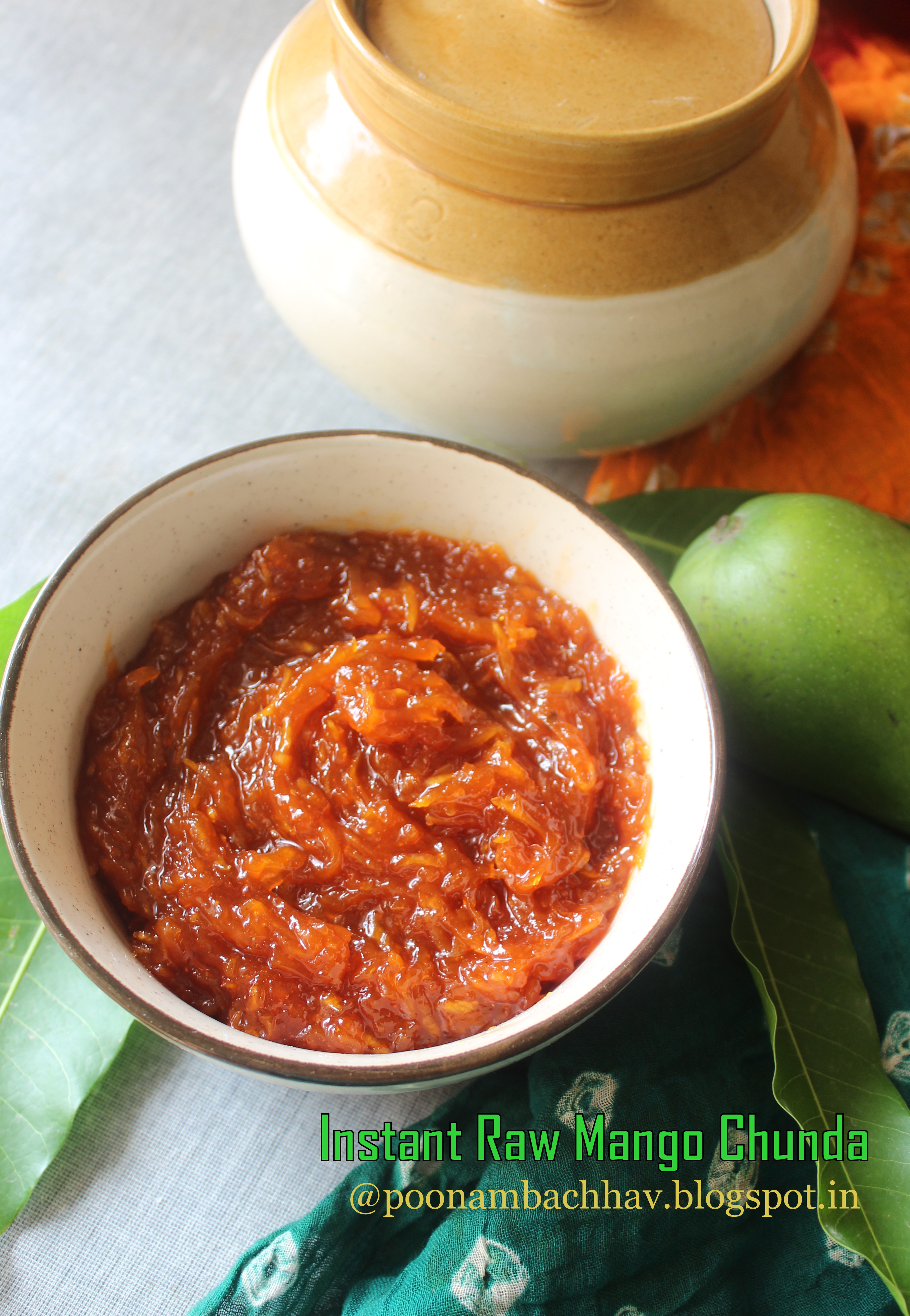 Annapurna Instant Mango Chunda Gujarati Raw Mango Relish