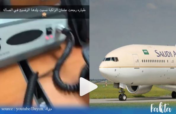 Pesawat Saudi Arabian Terpaksa Kembali Ke Bandara Karena Ada Ibu Yang Ketinggalan Bayinya
