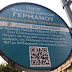 Η viral πινακίδα στο κέντρο της Θεσσαλονίκης για τον Παλαιών Πατρών Γερμανό που πέθανε το 1826 και... εκτελέστηκε το 1922
