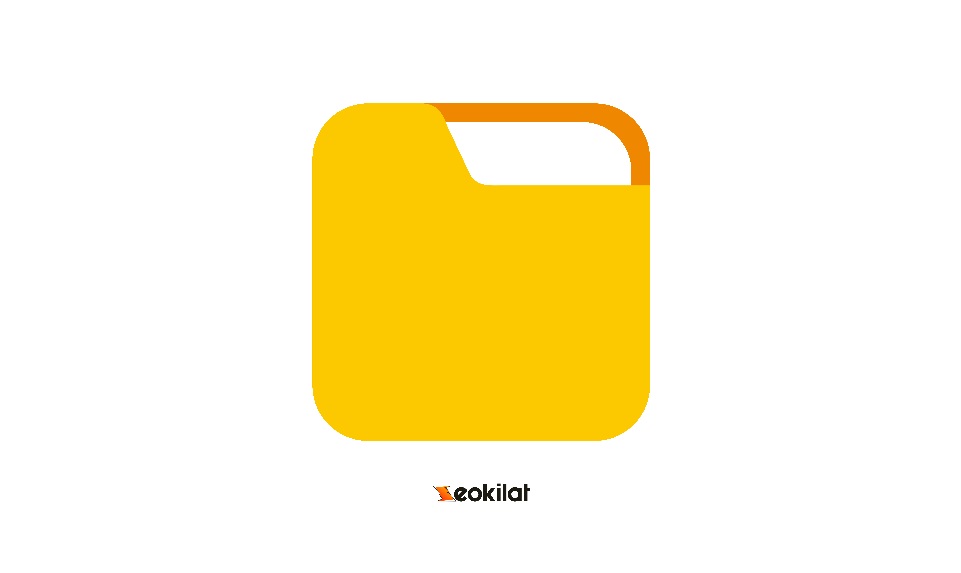 Flat Icon Folder PNG