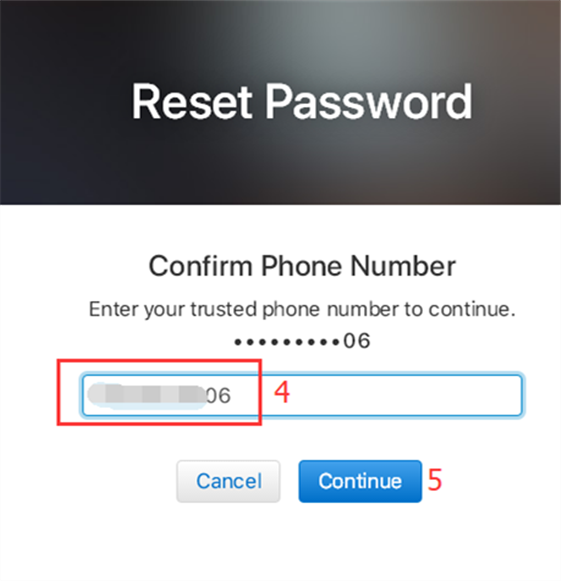 how to reset apple id password on computer