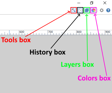 สร้างปุ่มใน Paint.net 2