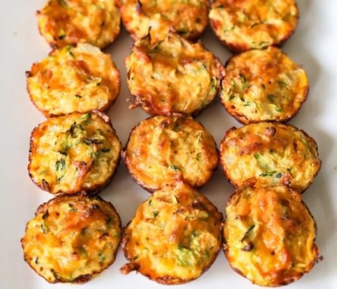 Zucchini Tots #lowcarb #fingerfood