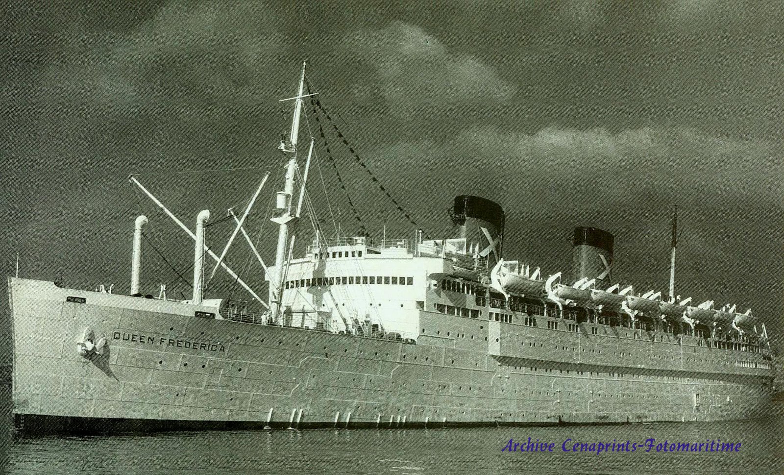 cenaships and so s.s. QUEEN FREDERICA