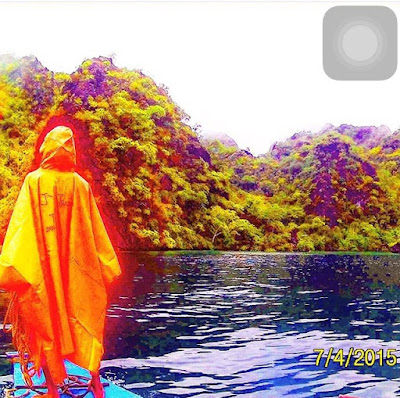 blue lagoon raincoat photo by Gurlayas 2015