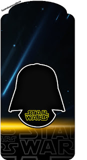 Star Wars: Imprimibles Gratis para Fiestas. Marcapaginas para Imprimir Gratis de Star Wars.