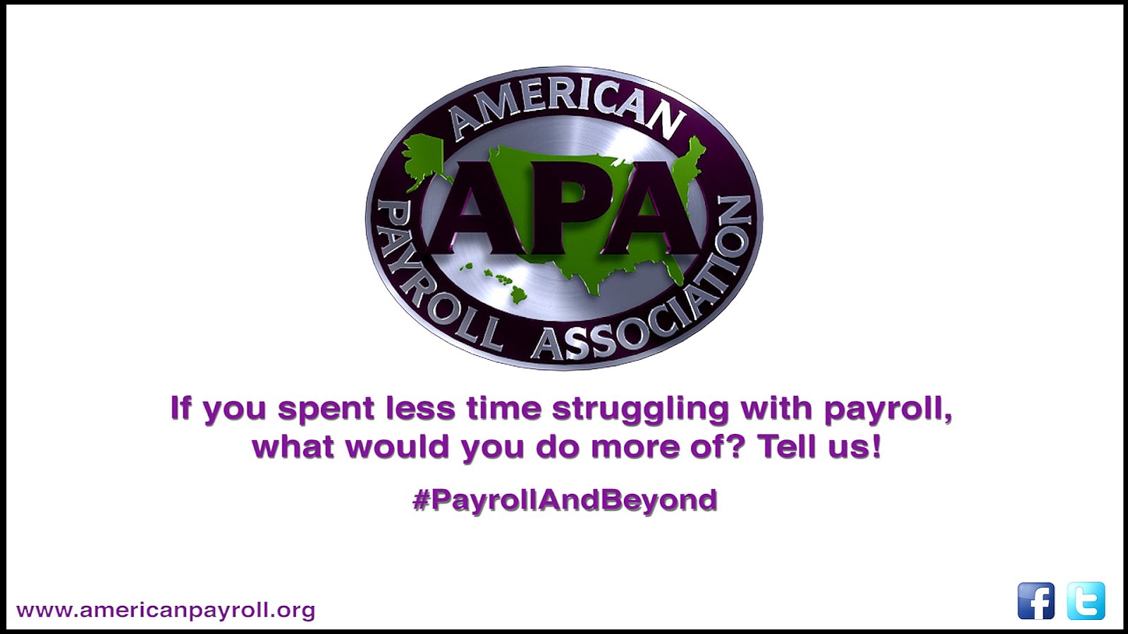 American Payroll Association - American Choices
