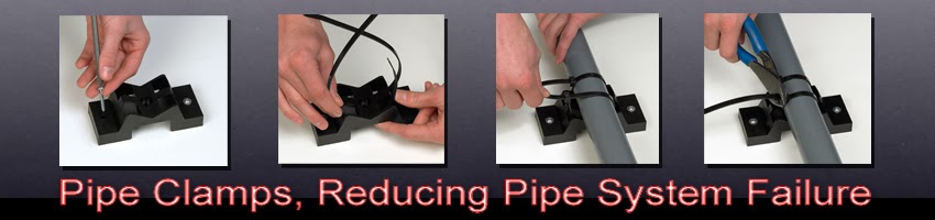 Pipe Fastening System: UV Durable Universal Pipe Clamp