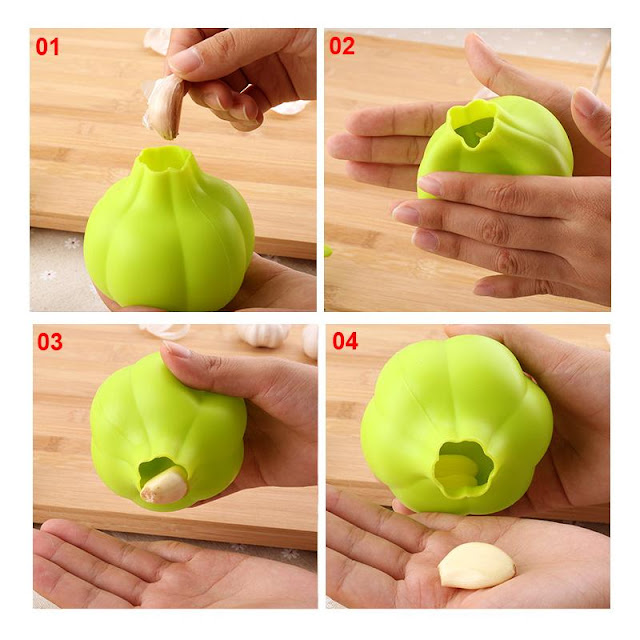 Creative Silicone Garlic Peeling Device