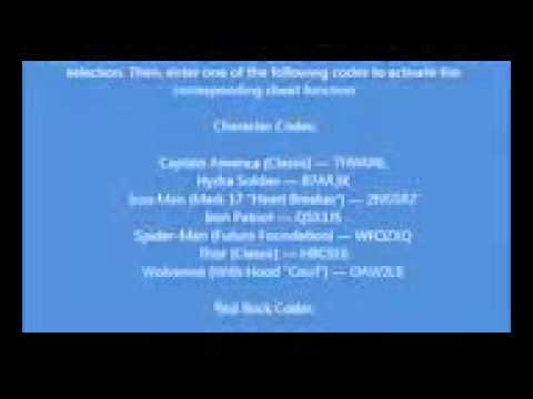 Lego Marvel Superheroes Cheat Codes Ps3 Cheat Codes For Ps3