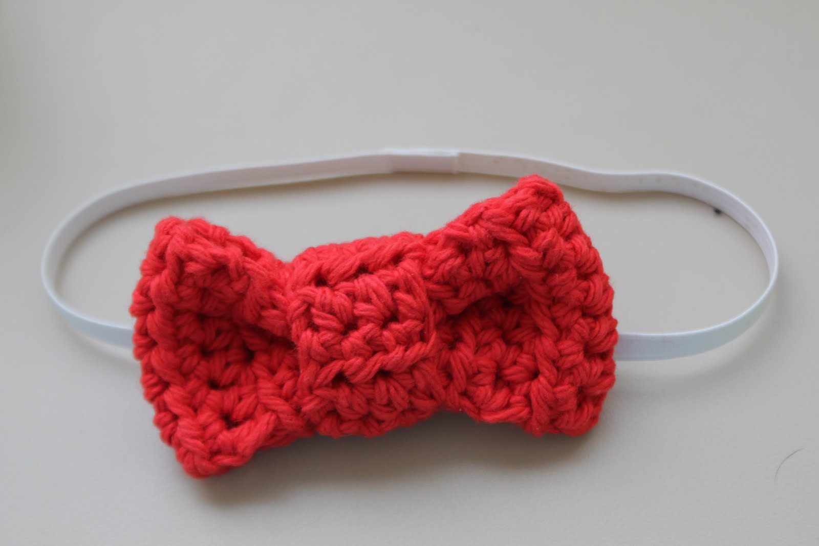 RisC Handmade: Crocheted Little Guy Bow Tie