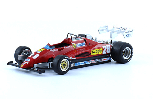 Ferrari 126 C2 1982 Mario Andretti 1:43 Formula 1 auto collection panini