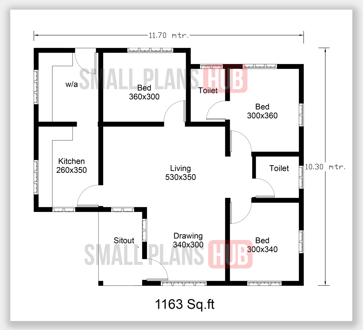 52+ 1200 Sq Ft House Plans 2 Bedroom East Facing, New House Plan!