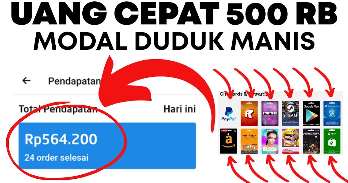 Cara Mendapatkan Uang Dari Internet Dengan Cepat Dan Gratis - Cara