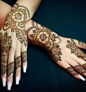 اجمل نقوش حناء العروسة صور حناء