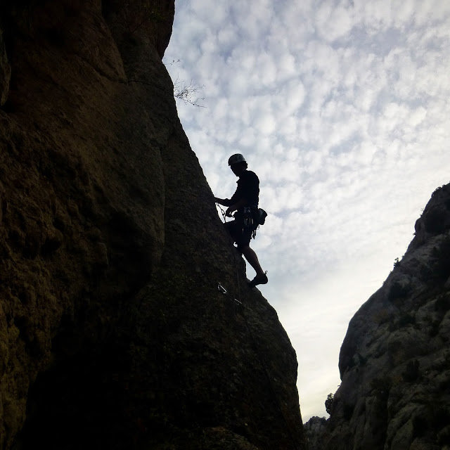 escalada deportiva en Calcena, zaragoza