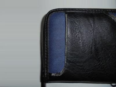 擦れ 外ポケット