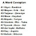 Kelime Oyunu Cevapları A WORD 41 50 Seviyeleri