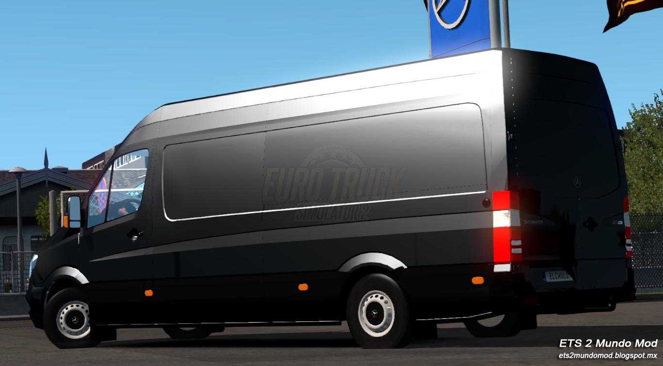 (Auto ETS 2) Mercedes-Benz Sprinter 2015 (Versión 1.8) - ETS 2 Mundo Mod