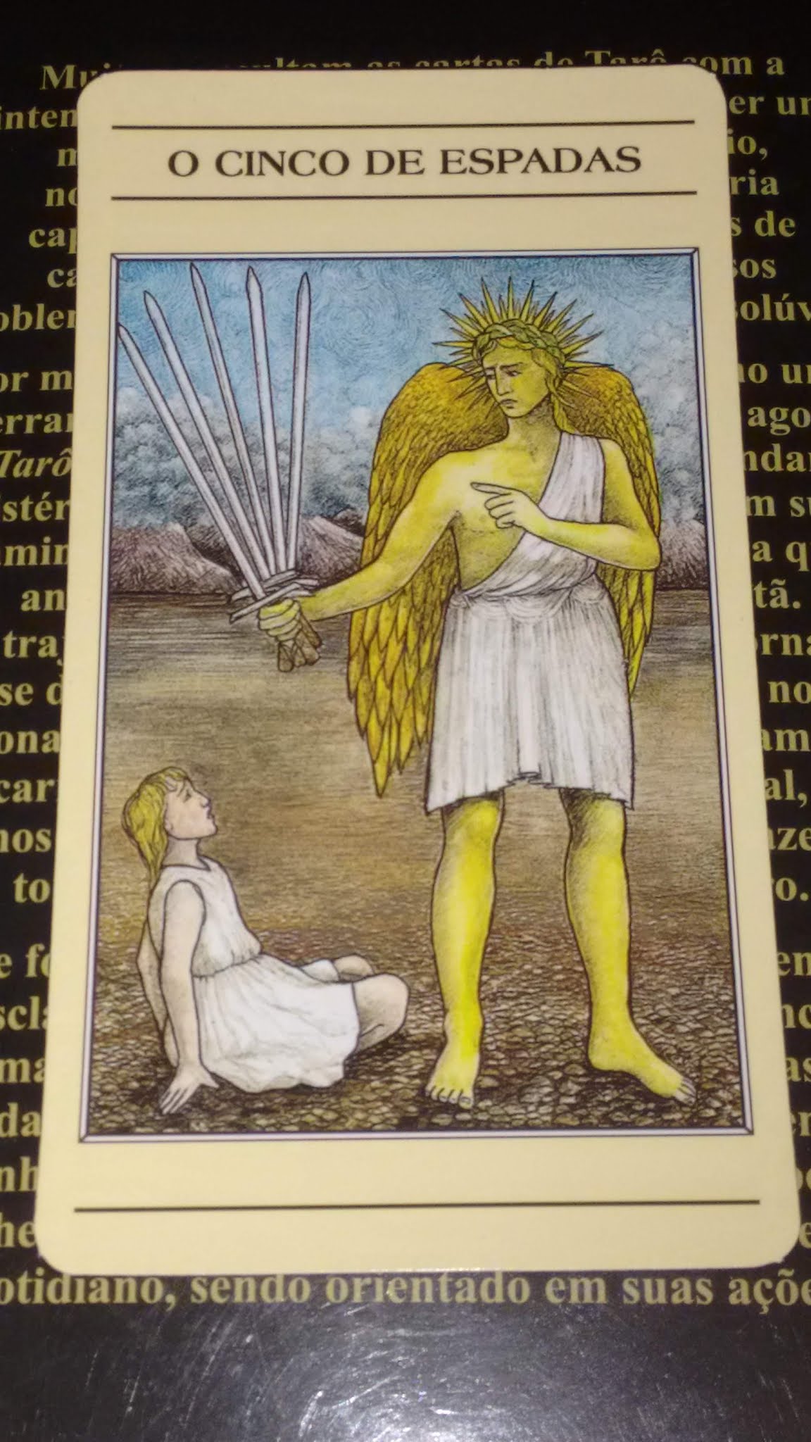 пятерка мечей таро в любви