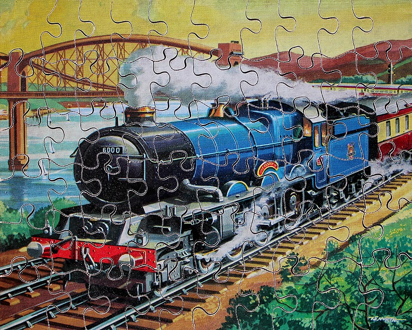 STEAM TRAINS AND JIGSAW PUZZLES More Children's Jigsaws