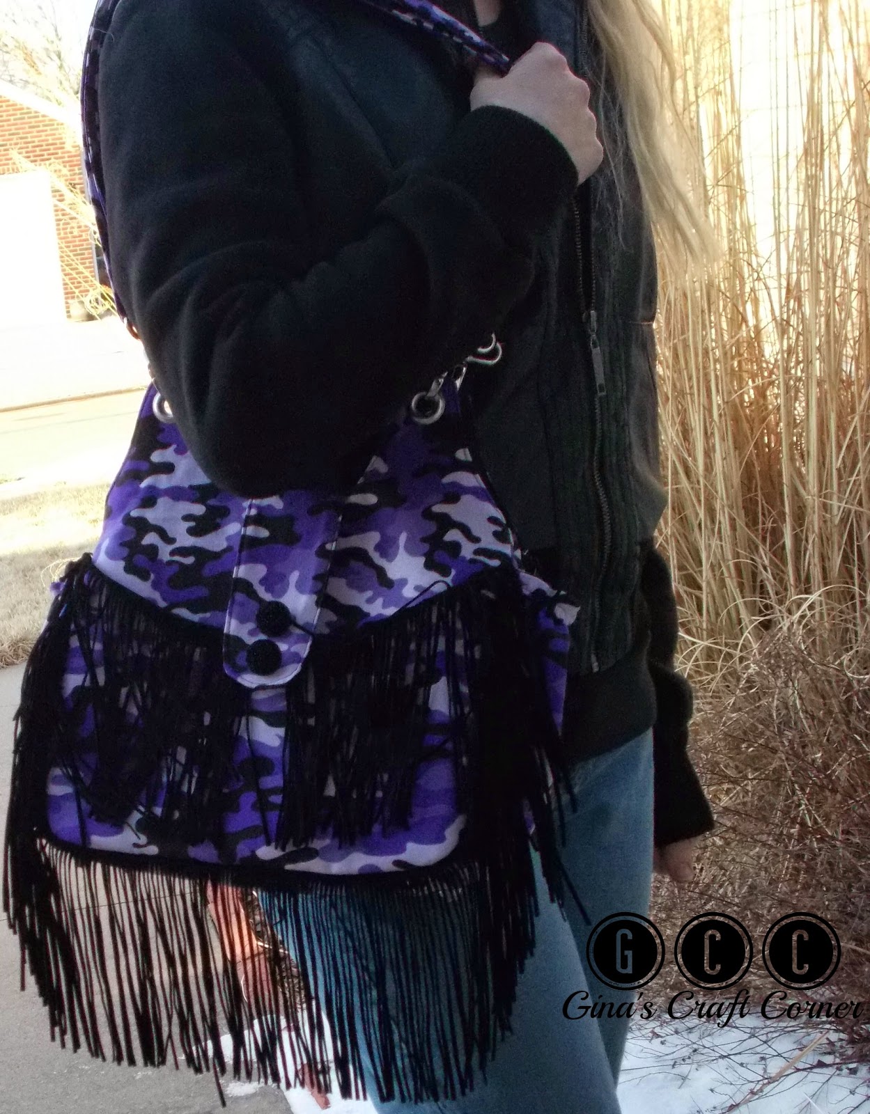 Small Fringed Tote Bag Pattern - Easy Weekend Project | So Sew Easy