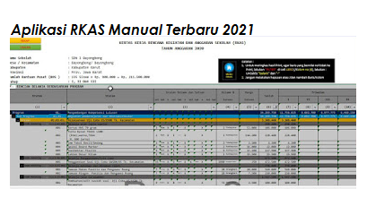 Aplikasi RKAS Manual Terbaru 2021 - File Pembelajaran Kurikulum2013
