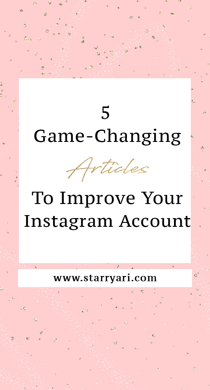 Starry Ari: Link Roundup: 5 Game Changing Instagram Articles