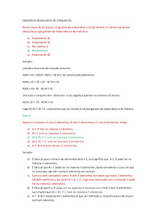 exercicios resolvidos de conjuntos numericos ensino medio