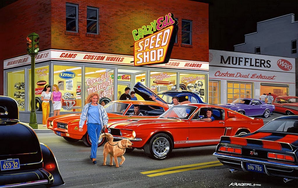 Historia y evolución de la pintura artística Paisajes de Estados