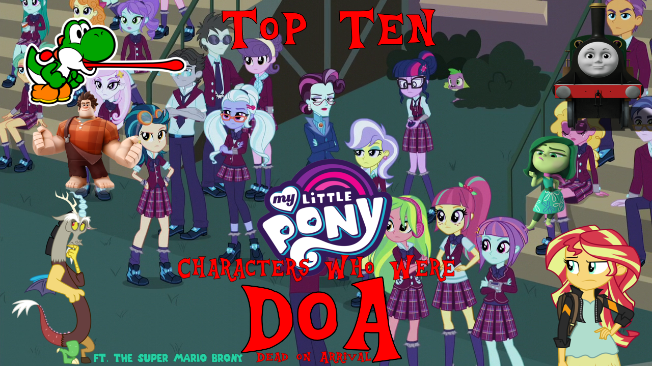 The Railfan Brony Blog: Top 10 My Little Pony Characters That Were DOA