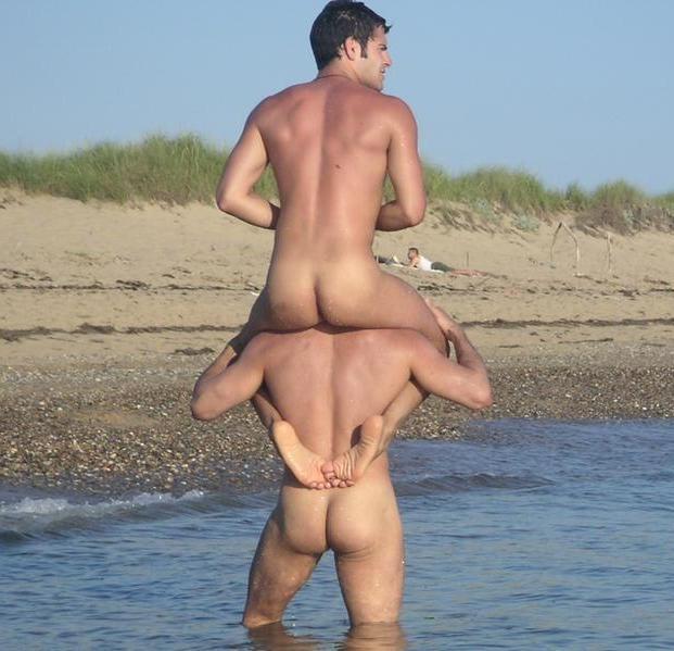 Gay Shaded: Beach nudes.