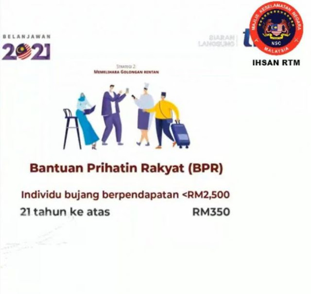 Bayaran Bantuan Prihatin Rakyat  Tarikh Bayaran Bantuan Prihatin