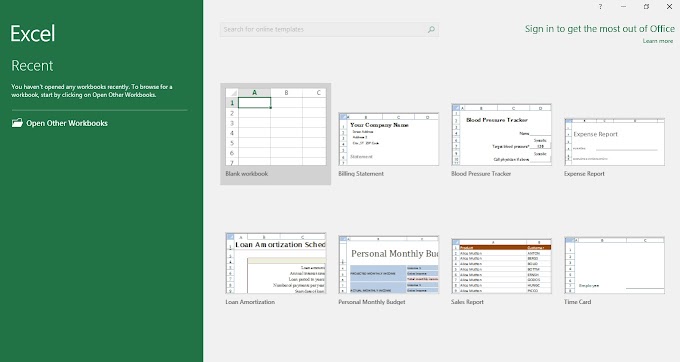 Mengenal Fungsi Menu di Microsoft Office Excel 2016