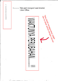 hasil cetak oleh printer hasil cetak oleh printer