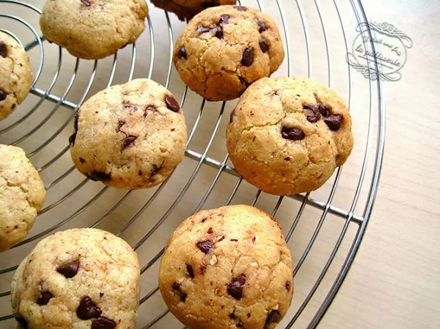 recette biscuits chocolat et noisette