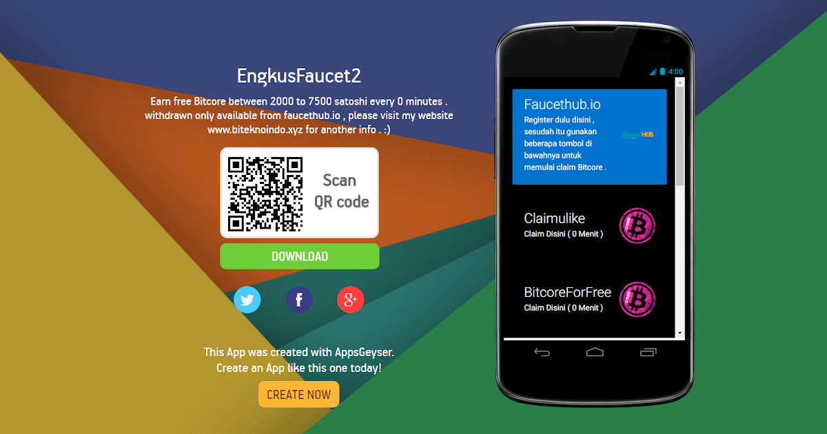 Menambang Bitcore dengan Aplikasi EngkusFaucet2 ETRx Crypto
