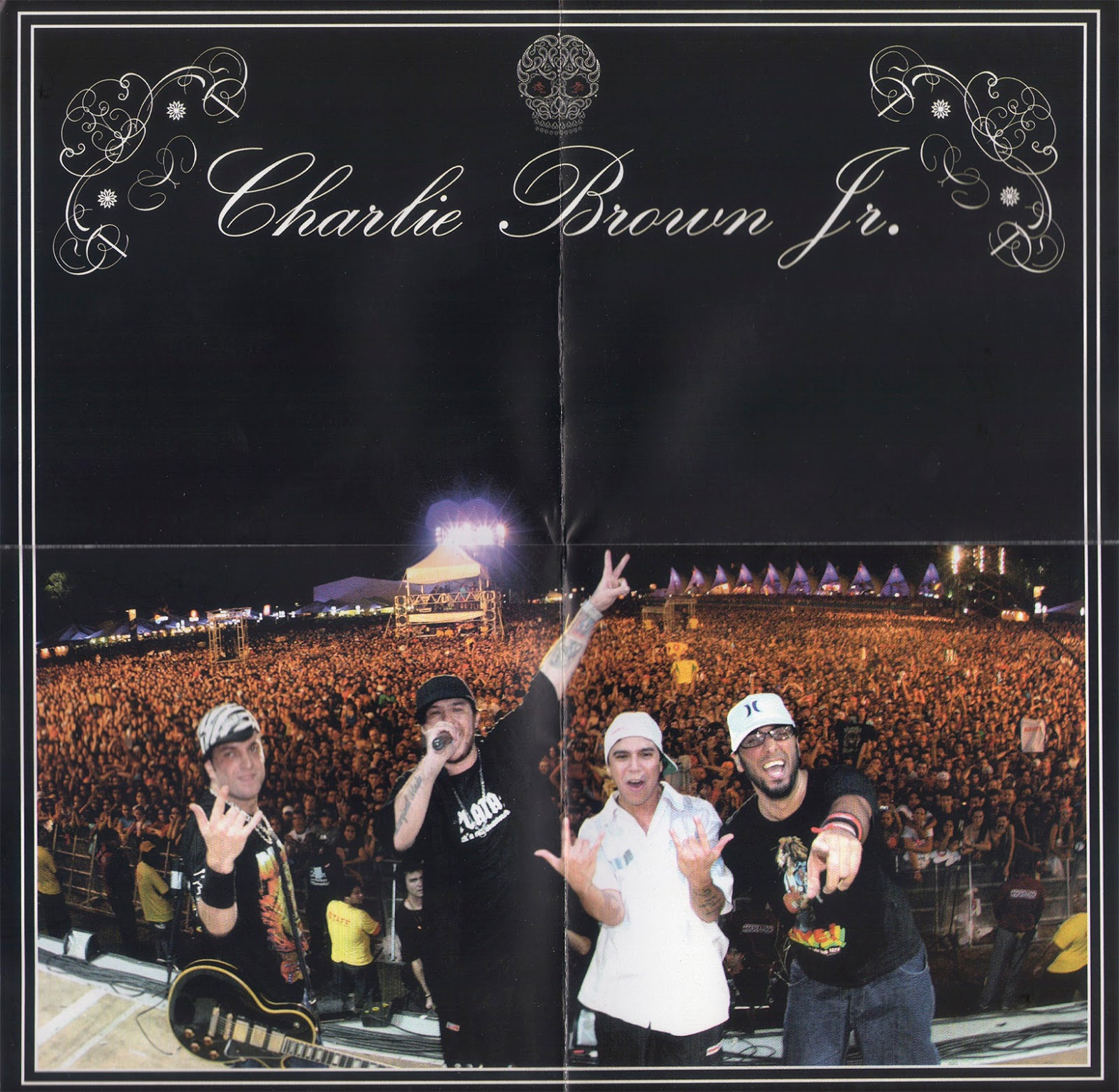 Encarte Charlie Brown Jr. Ritmo, Ritual e Responsa Encartes Pop Encarte Charlie Brown Jr. Ritmo, Ritual e Responsa Encartes Pop