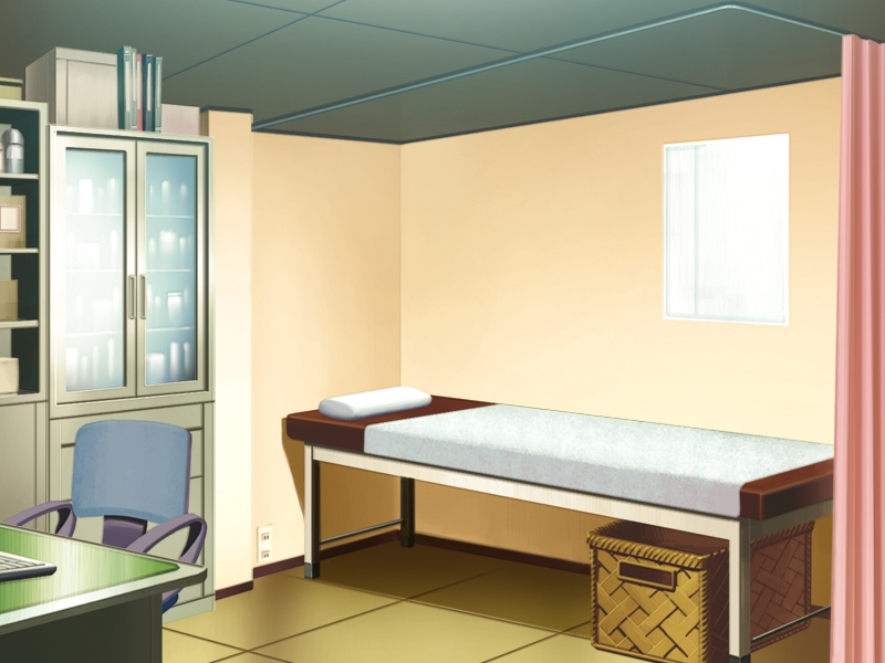 Anime Landscape: Anime Medical Office Background