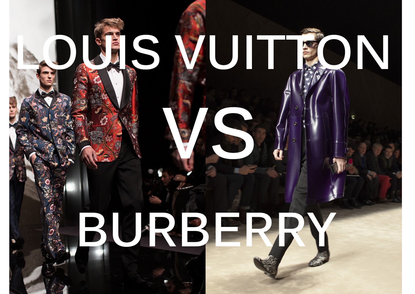 Jakarta Street Style: Louis Vuitton VS Burberry Fall/Winter 2013 Menswear