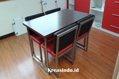 Jasa Pembuatan Meja Makan Bahan Stainless yang Sangat Cocok di taro di Ruang Dapur Anda Jasa Pembuatan Meja Makan Bahan Stainless yang Sangat Cocok di taro di Ruang Dapur Anda
