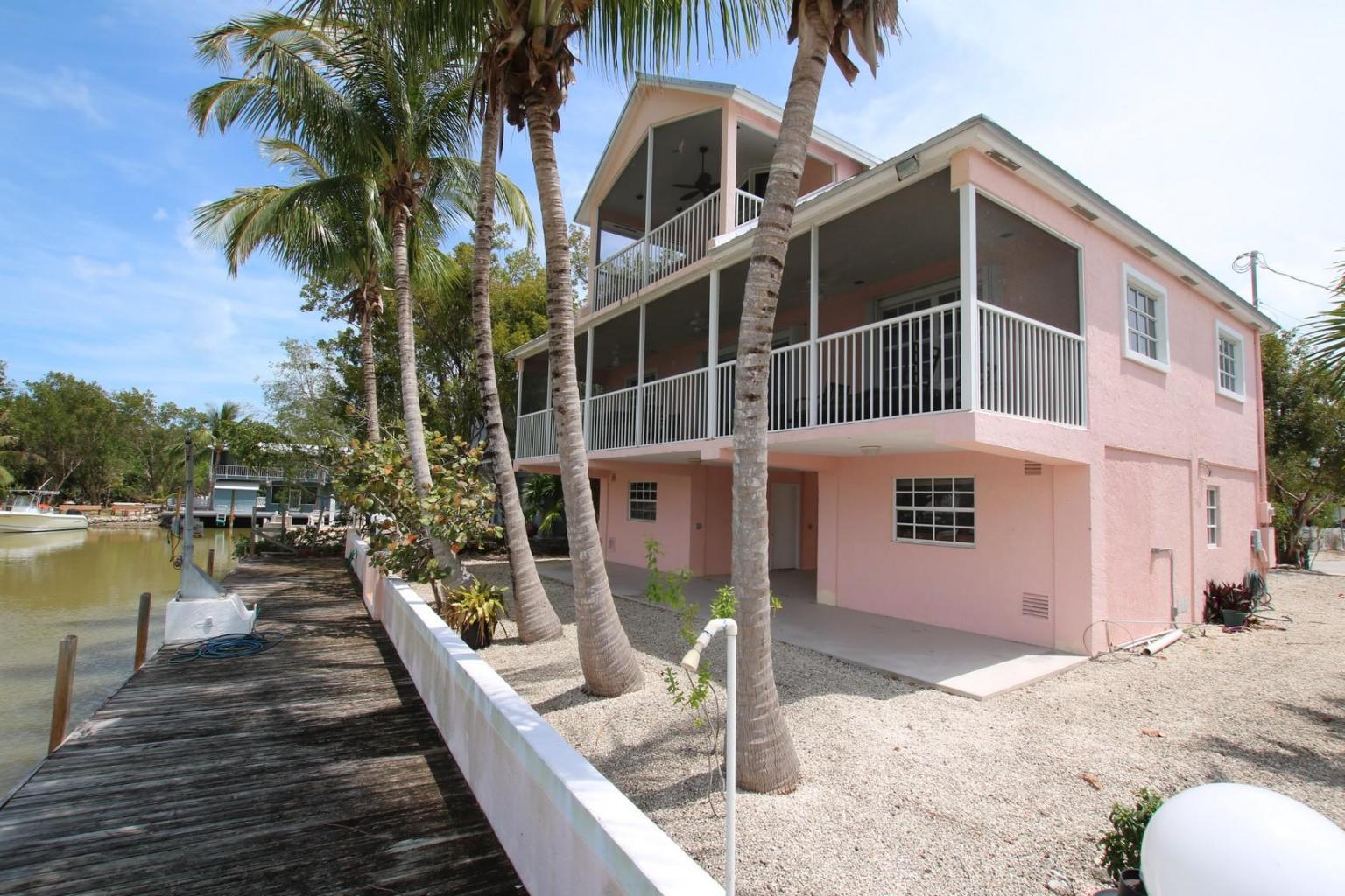 Real Estate in the Florida Keys Canal front houses under 600K