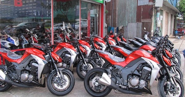 Hướng dẫn thủ tục nhập khẩu xe moto phân khối lớn từ 125cc về Việt nam ...
