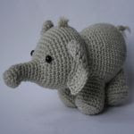 patron gratis elefante amigurumi | free pattern amigurumi elephant