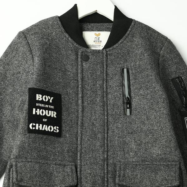 Áo Khoác Dạ Bé Trai và Bé Gái 157251 6 7 5