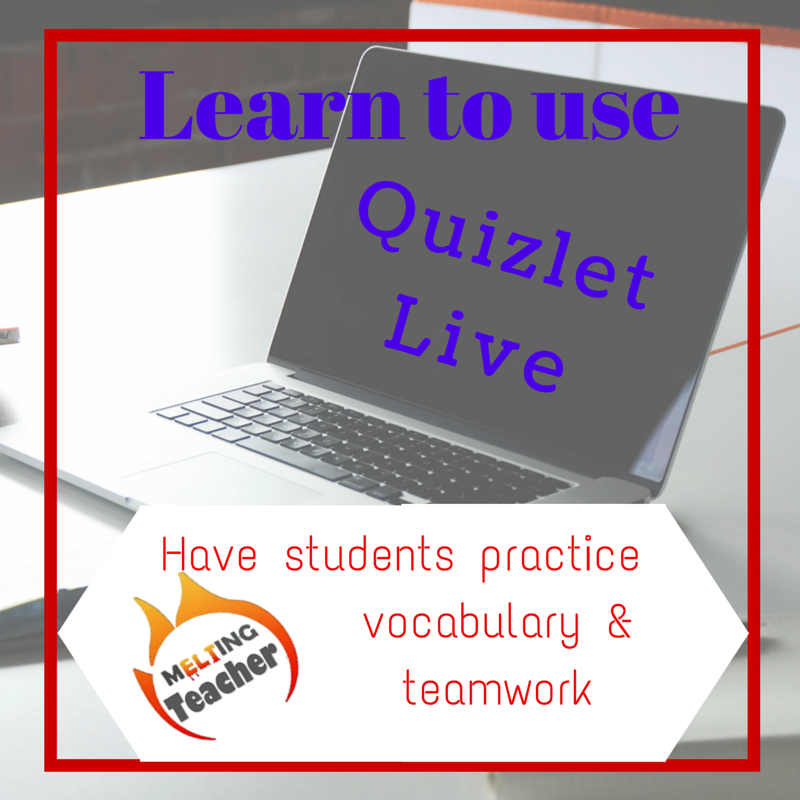 mELTing Activities, Lessons and Ideas Quizlet Live 101