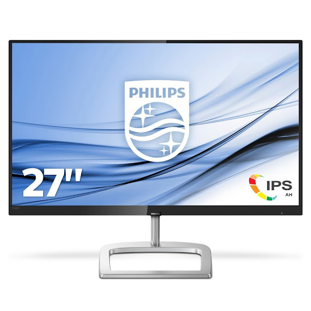 PHILIPS 27-inch LED Backlight LCD Monitor with VGA Port and HDMI Port