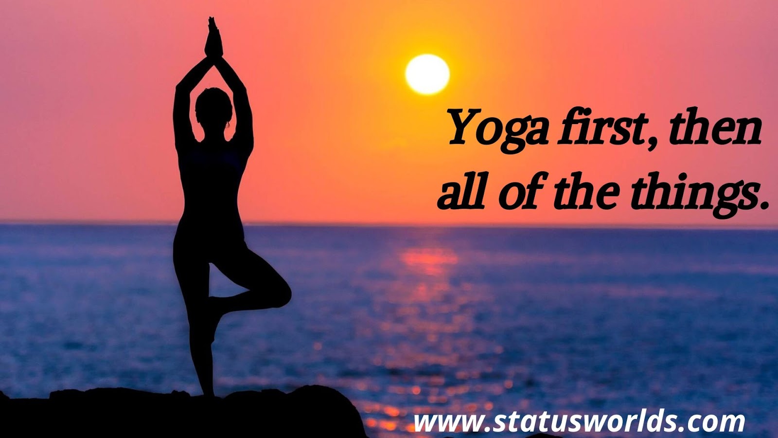 Best [High Quality] Yoga Status & Quotes For A Yoga Lover Status World